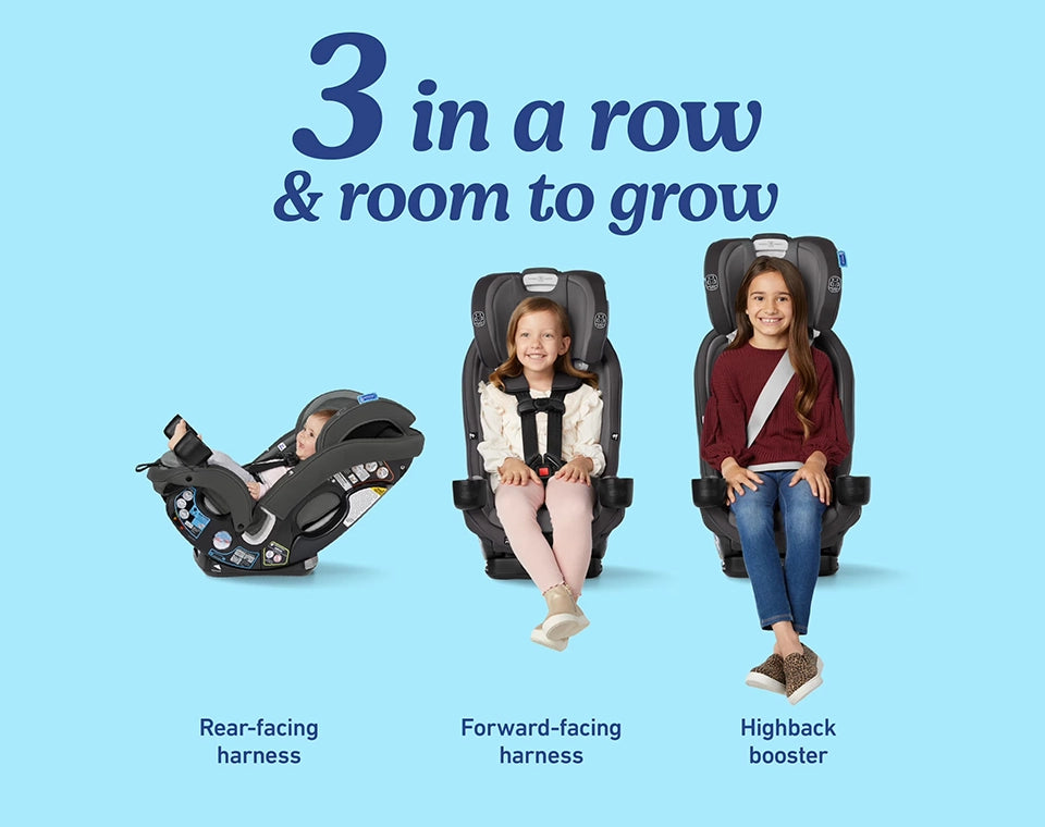 כיסא בטיחות SlimFit3™ LX 3-in-1