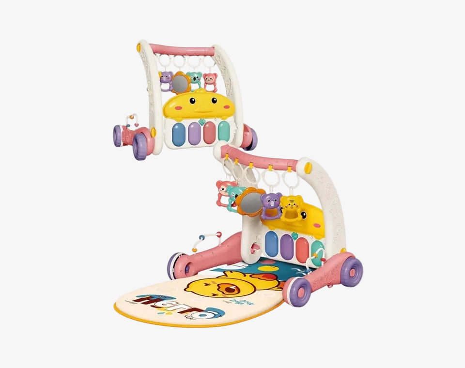 משטח פעילות 2 ב־1 והליכון מוזיקלי