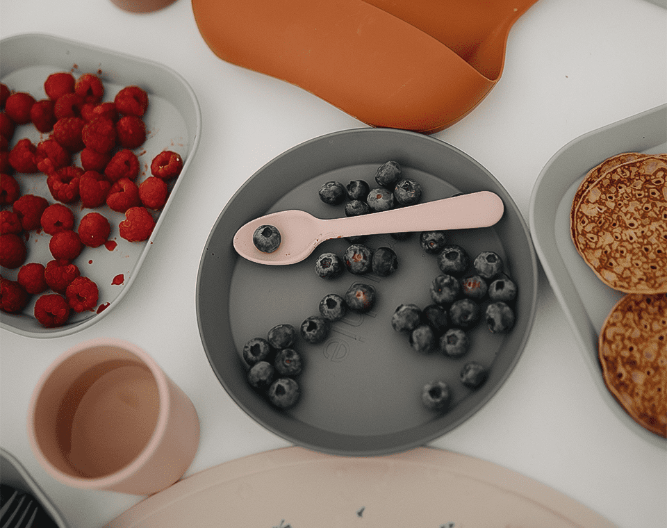 זוג צלחות עגולות Smoke