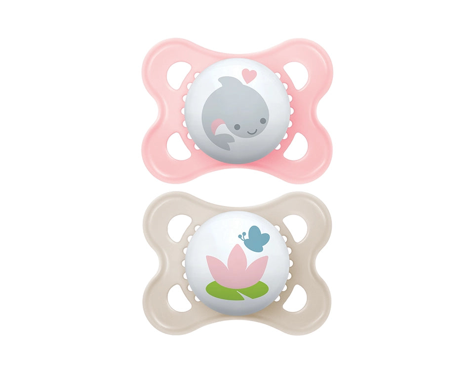 זוג מוצצים 0-6 סיליקון ים MAM ORIGINAL