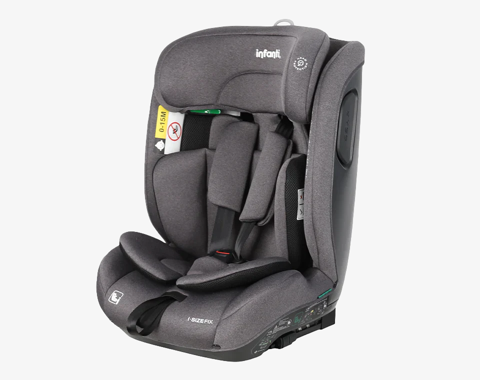 כיסא בטיחות I-Cruz אפור R129