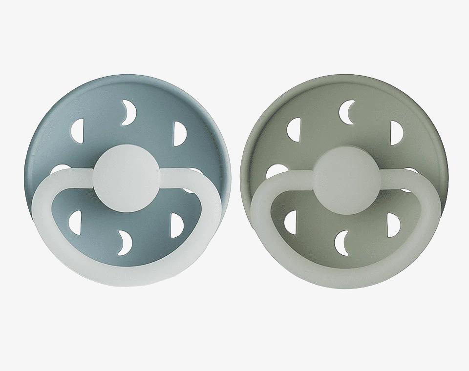 זוג מוצצים MOON Night- מידה 2