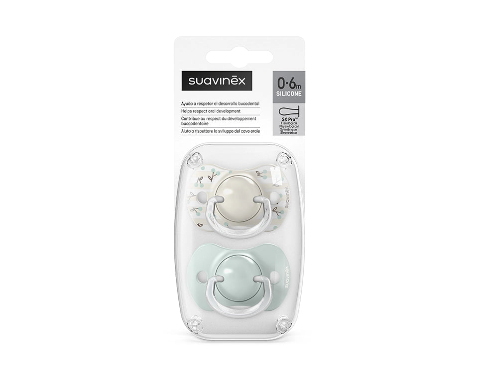 זוג מוצצים פיזיולוגיים Birdies 0-6