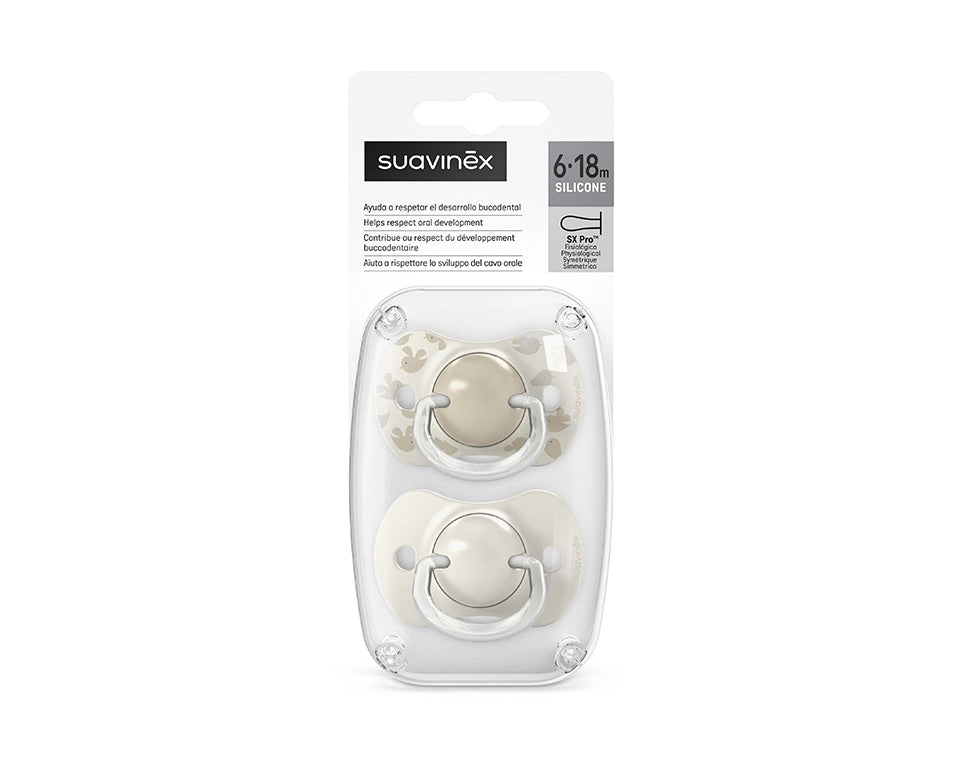 זוג מוצצים פיזיולוגיים Birdies 6-18