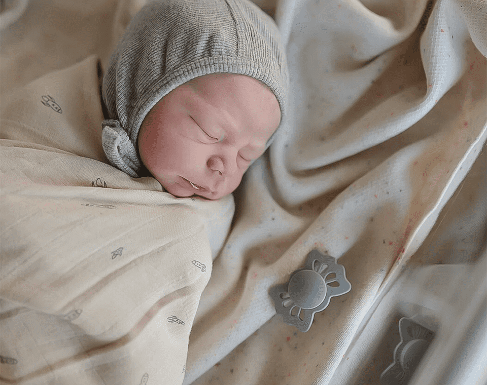 זוג מוצצים LUCKY- Sage/Great Gray- size 1