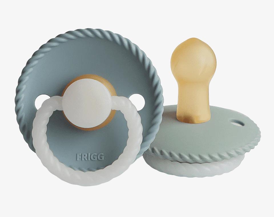 זוג מוצצי גומי ROPE Night- Stone Blue/ Sage