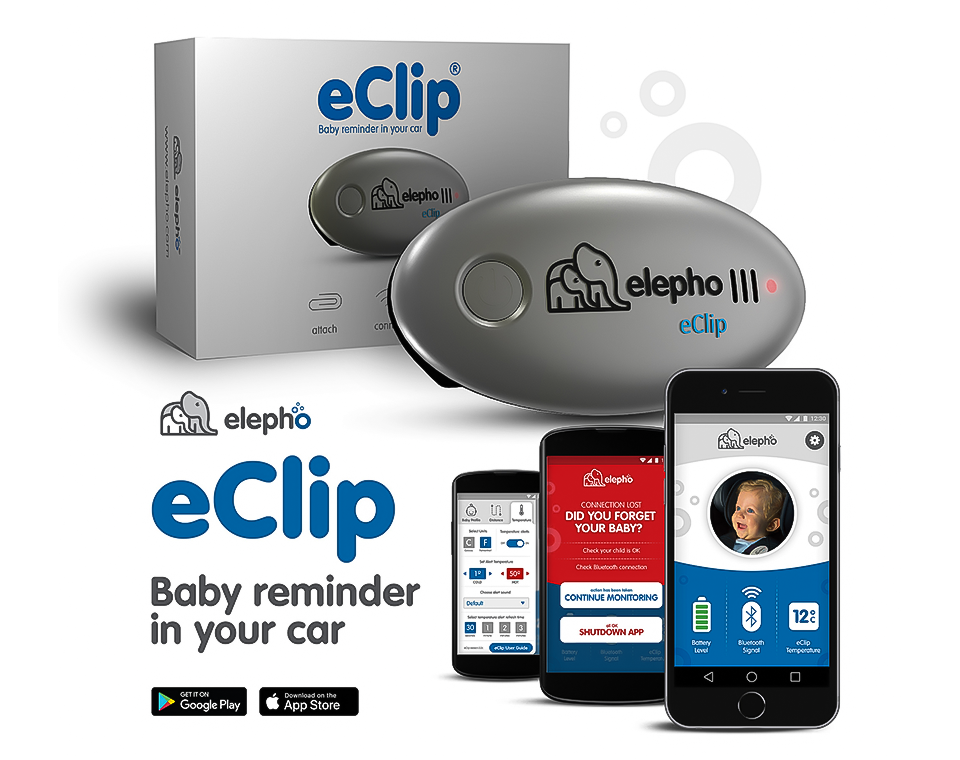 מערכת למניעת שכחת ילדים ברכב eClip