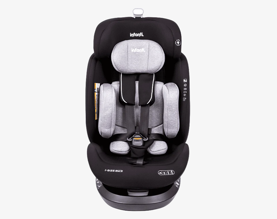 כיסא בטיחות i-TURN 360 R129 מסתובב / שחור