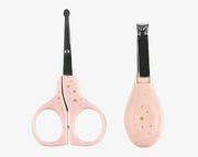 סט מספריים וקוצץ ציפורניים ורוד OS