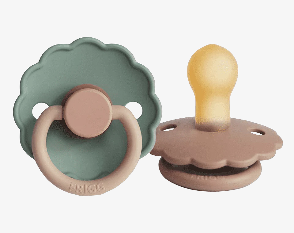 זוג מוצצי גומי DAISY- מידה 1 (0-6)