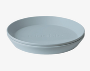 זוג צלחות עגולות Powder Blue