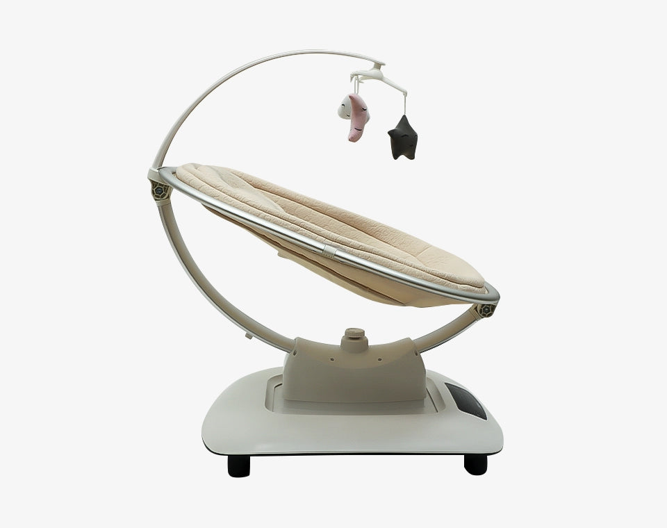 נדנדה חשמלית Noble בז׳/ מסגרת לבנה