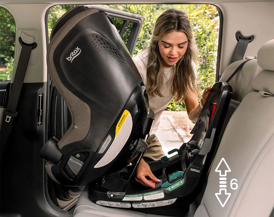 מושב בטיחות מסתובב Galaxy360™ Slim בז׳