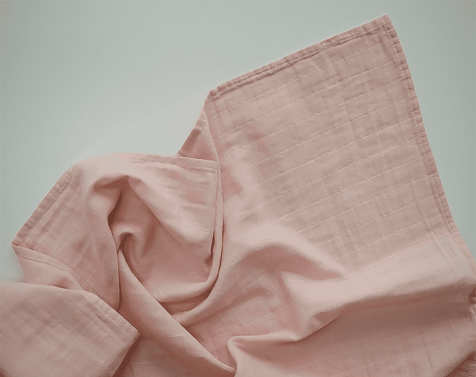 חיתול אורגני 120*120 Rose Vanilla