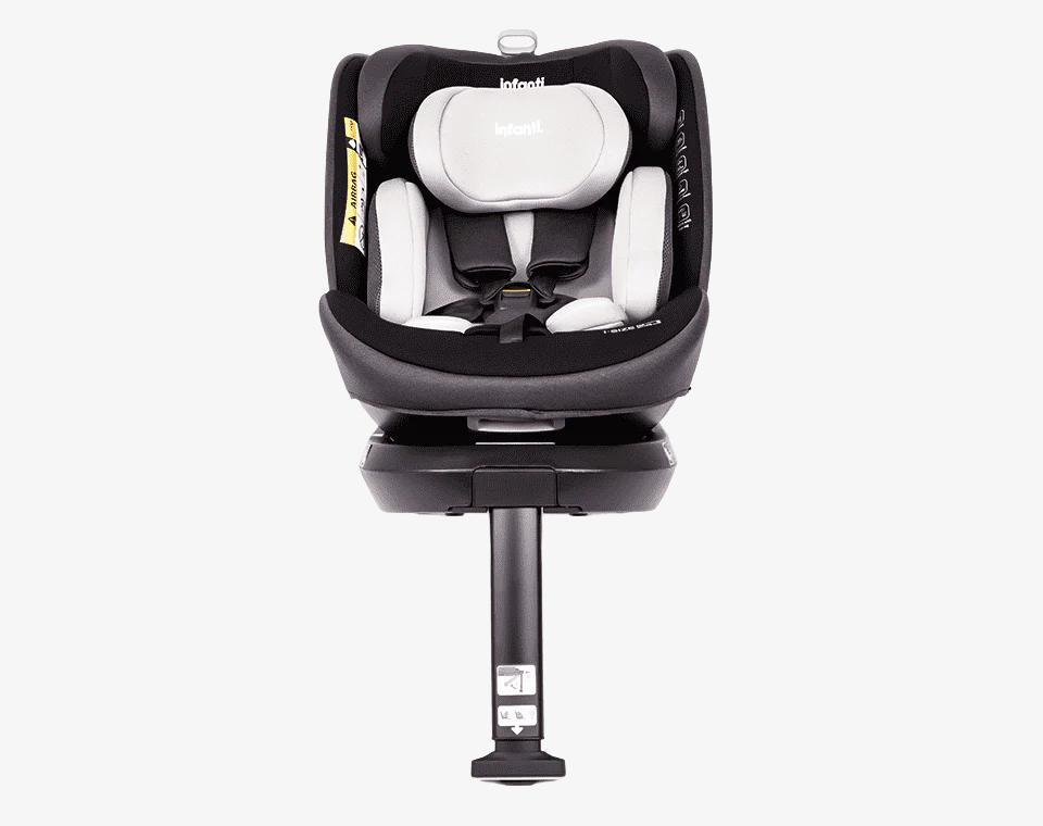 כיסא בטיחות i-ELITE 360 PRO R129 מסתובב 40-150 ס"מ / אפור