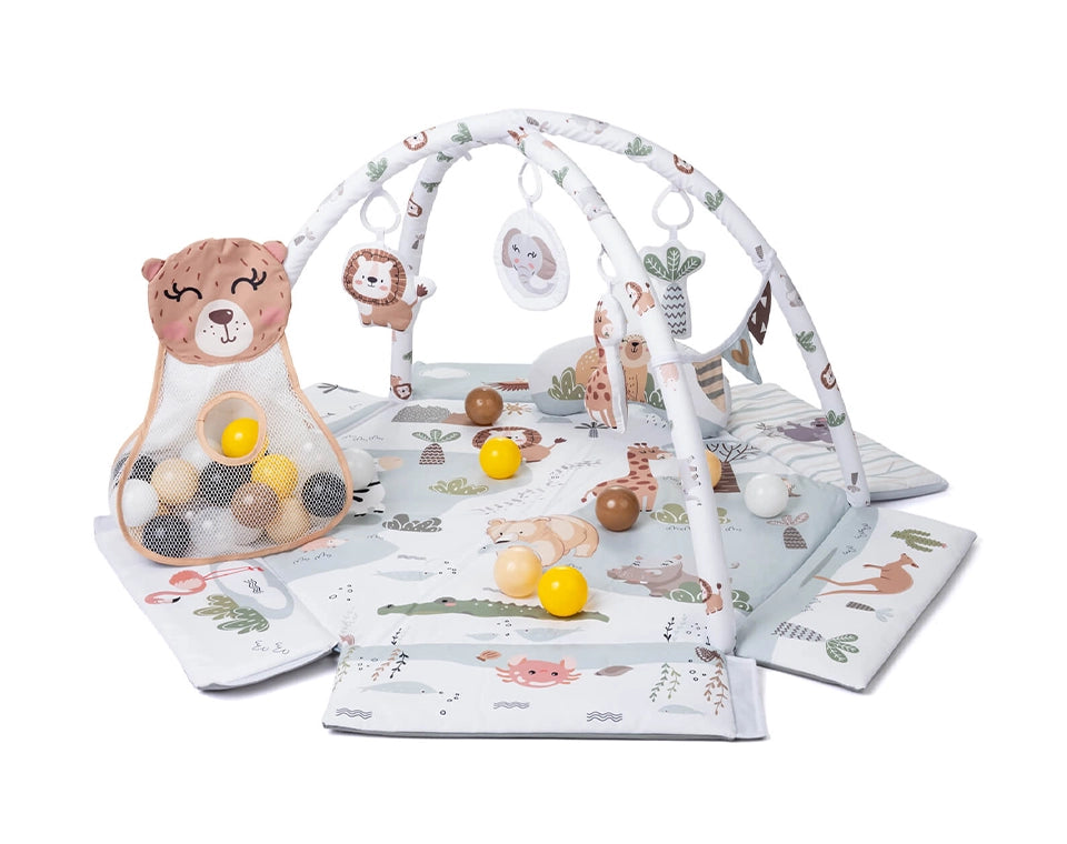 שטיח פעילות סוואנה צבעוני