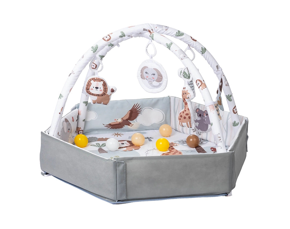 שטיח פעילות סוואנה צבעוני