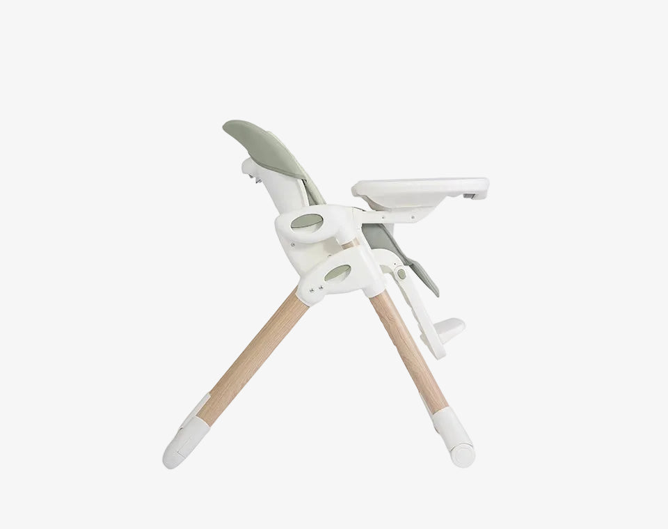 כיסא אוכל Mimzi recline בשילוב עץ Mist