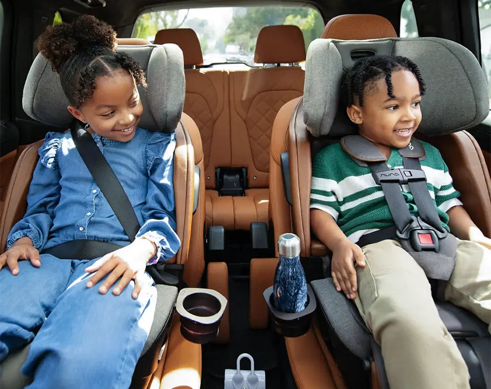 כיסא בטיחות עם בסיס Lumn אפור/ Granite