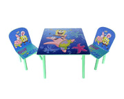 סט שולחן וכיסאות בובספוג