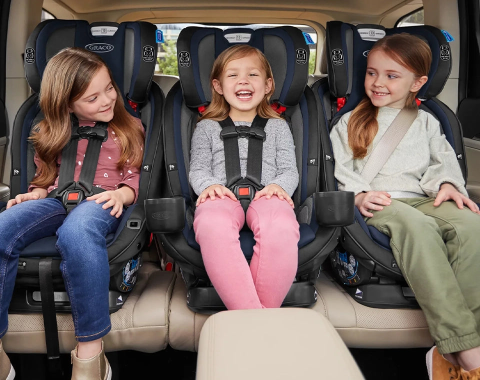 כיסא בטיחות משולב בוסטר True3Fit LX 3-in-1 צבע Bates