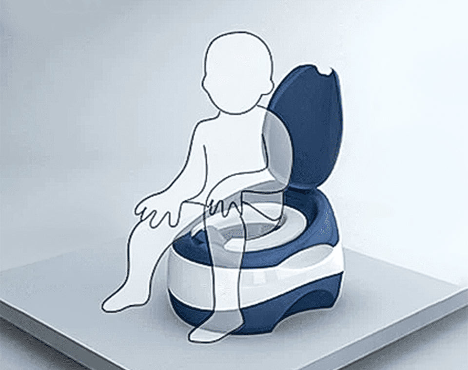 סיר לתינוק 3 ב-1 אפור