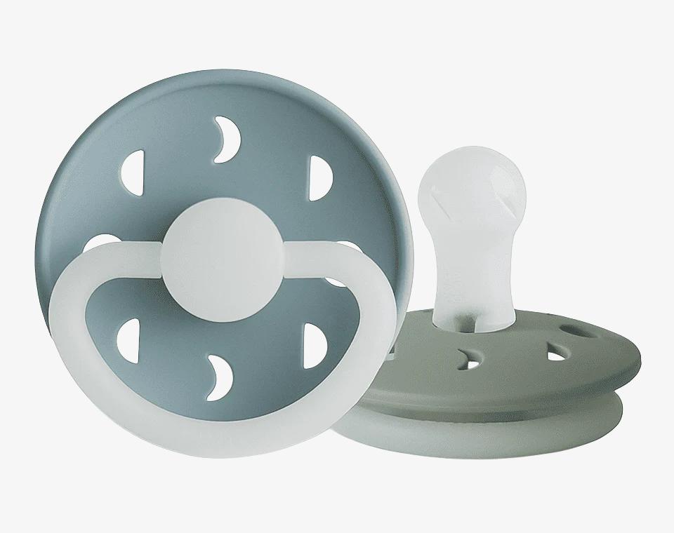 זוג מוצצים MOON Night- מידה 1