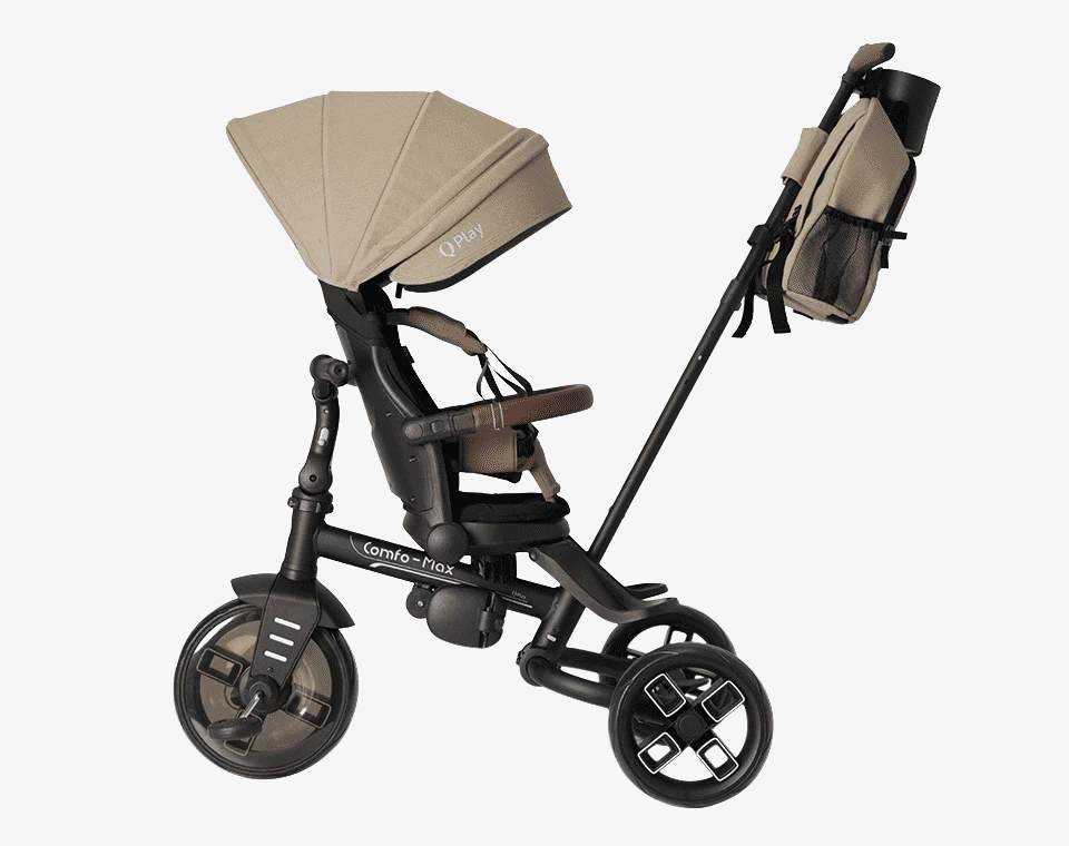 תלת אופן מתקפל מסתובב Comfo Max קפה מצב 2