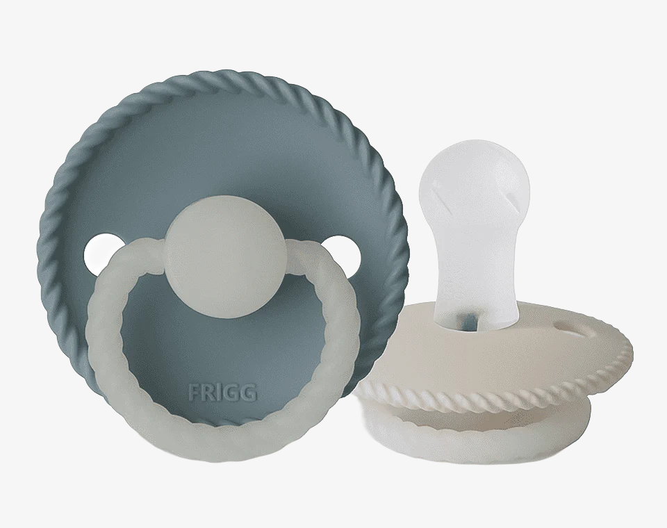 זוג מוצצים ROPE Night- Stone Blue/ Cream