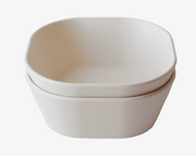 זוג קערות מרובעות Ivory