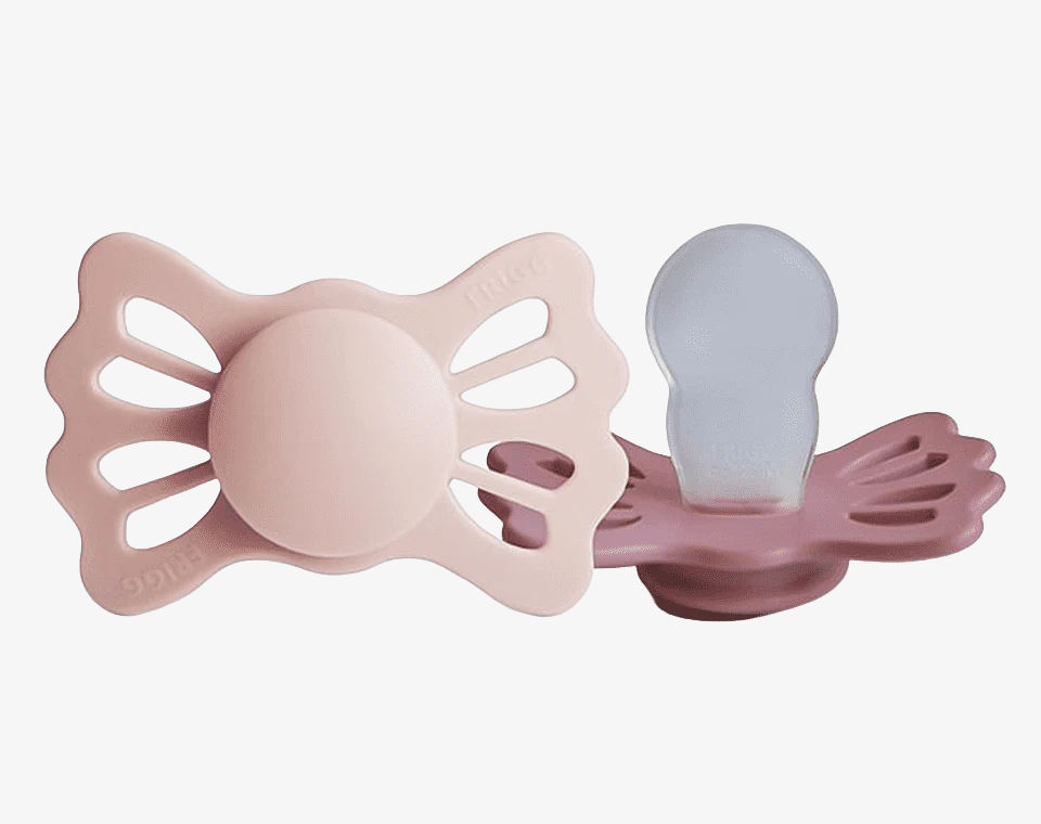 זוג מוצצים LUCKY- Blush/Cedar- size 2
