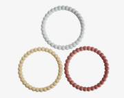שלישיית צמידי נשכנים Mellow/ Terracotta/ Periwinkle