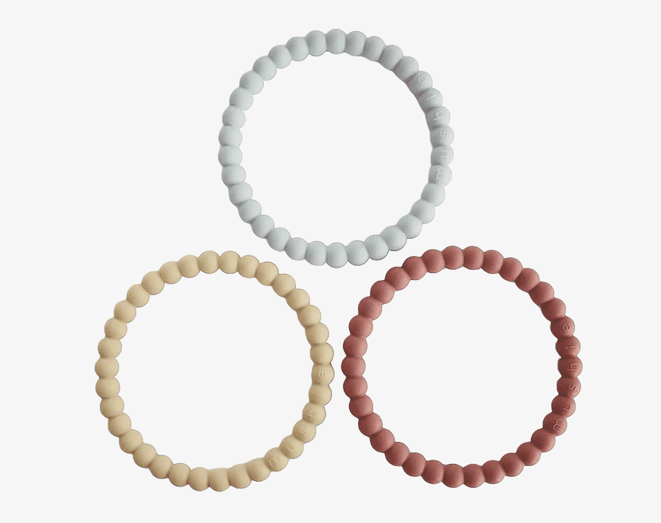 שלישיית צמידי נשכנים Mellow/ Terracotta/ Periwinkle