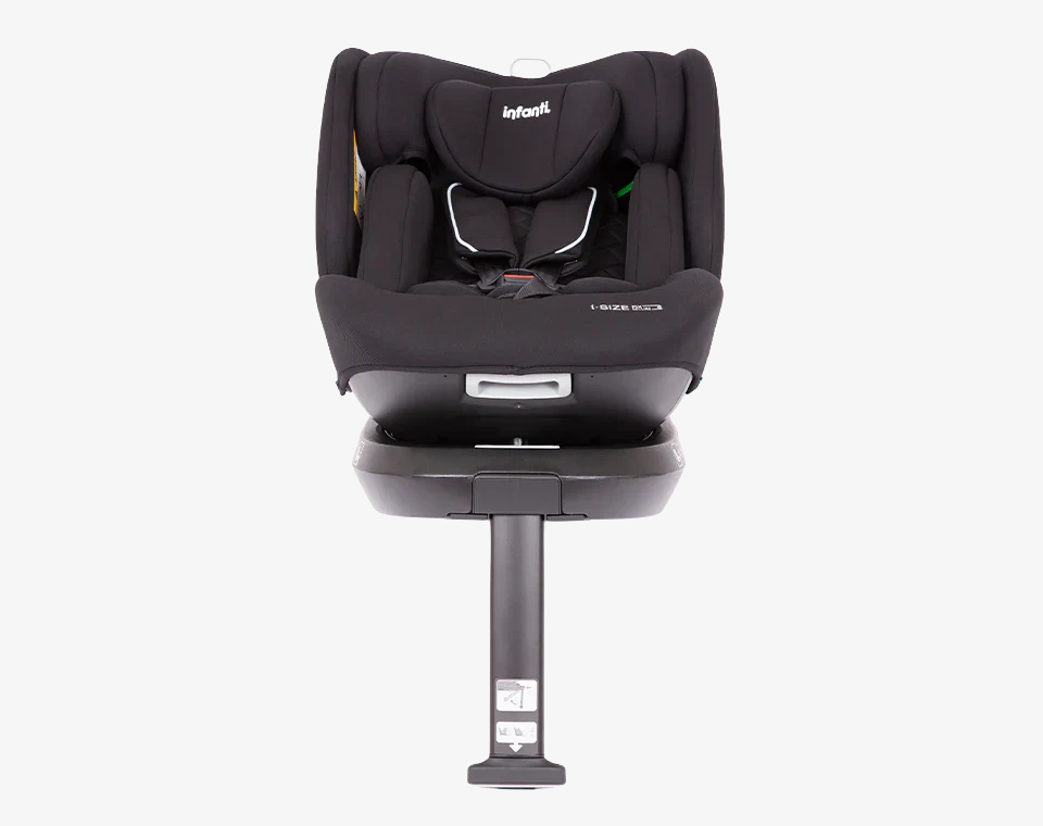 כיסא בטיחות i-ELITE 360 PRO R129 מסתובב 40-150 ס"מ / שחור לילה