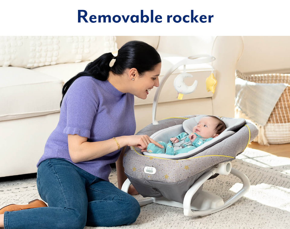 נדנדה/ טרמפולינה חשמלית All Ways Soother צבע Stargazer