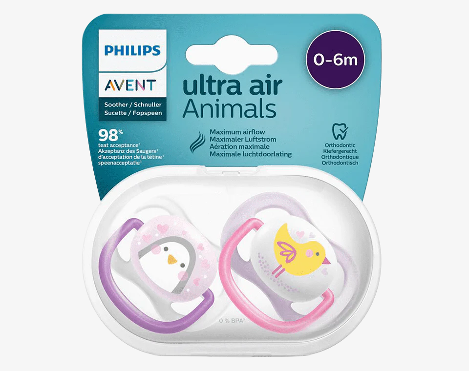 מוצץ לתינוק/ Girl animals Aircoll 0-6M