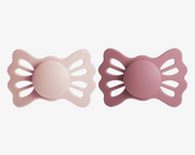 זוג מוצצים LUCKY- Blush/Cedar- size 2