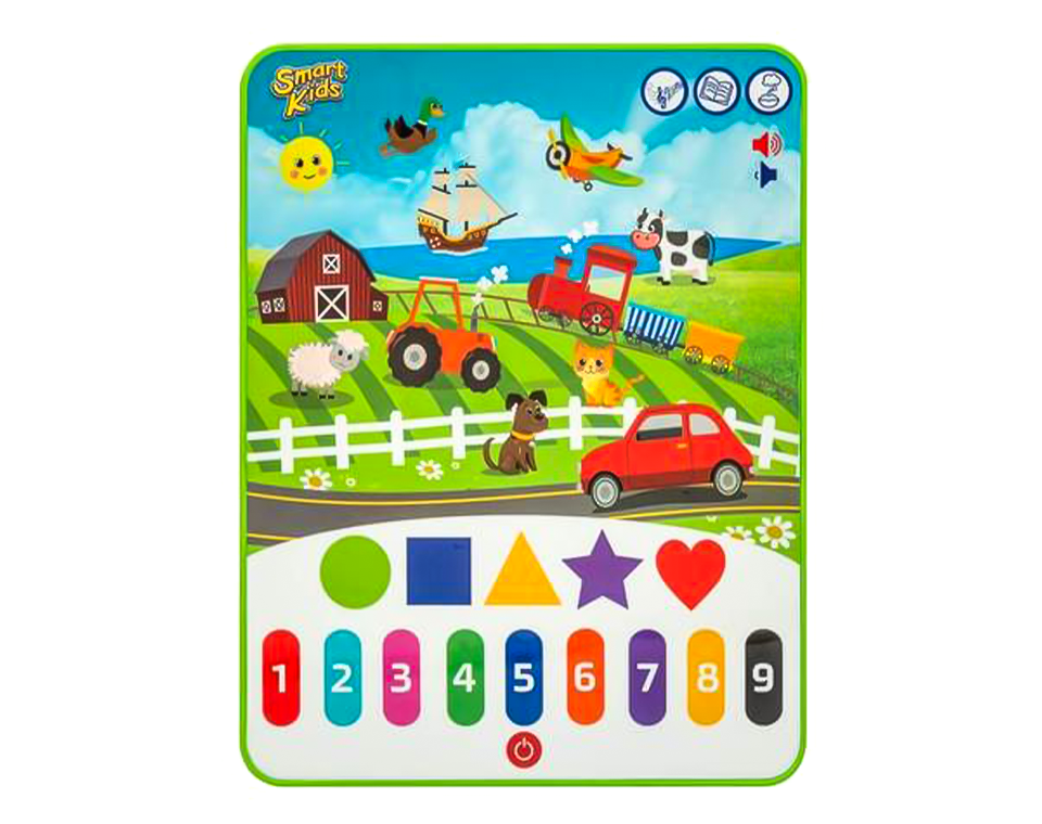 טאבלט טף חיות חווה וכלי תחבורה– SMART KIDS
