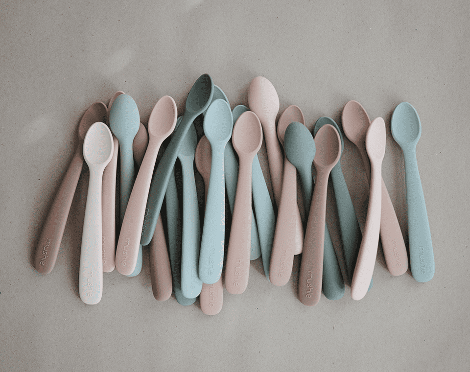 זוג כפיות סיליקון Powder Blue