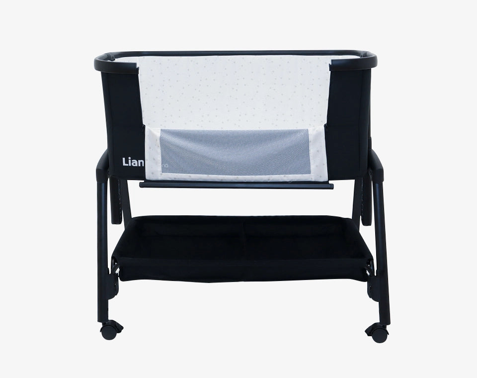 עריסה נצמדת ליאן- שחור