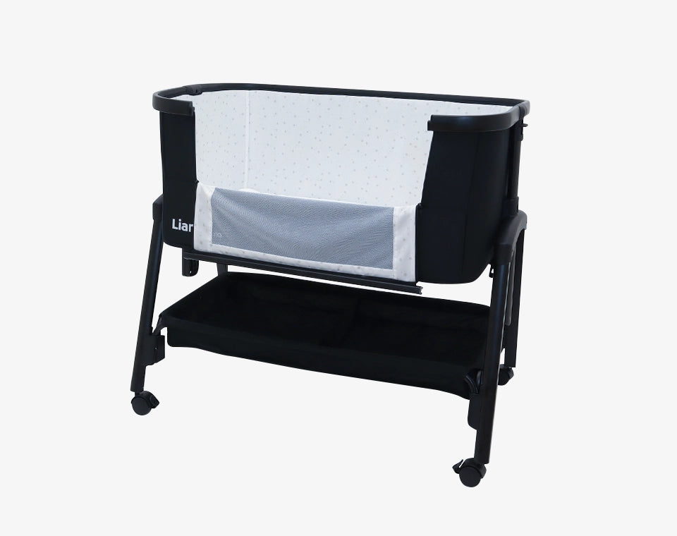 עריסה נצמדת ליאן- שחור