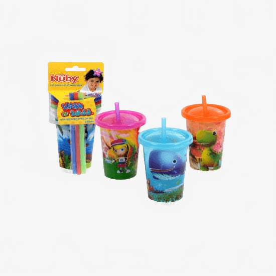 כוס עם מכסה מצוייר