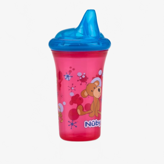 כוס אימון מצוירת ללא נזילות