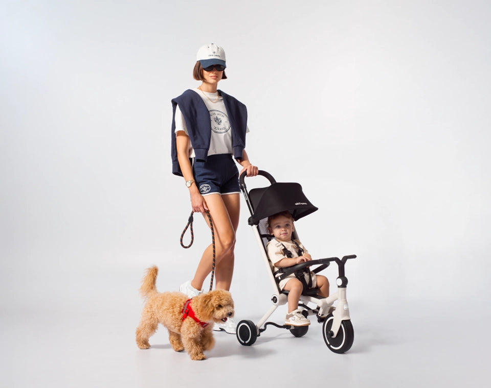 תלת אופן Wonder- צבע moonlight off white